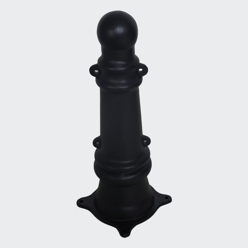 Roman Column Chain Barrier - Ornamental Cast Iron Safety Posts