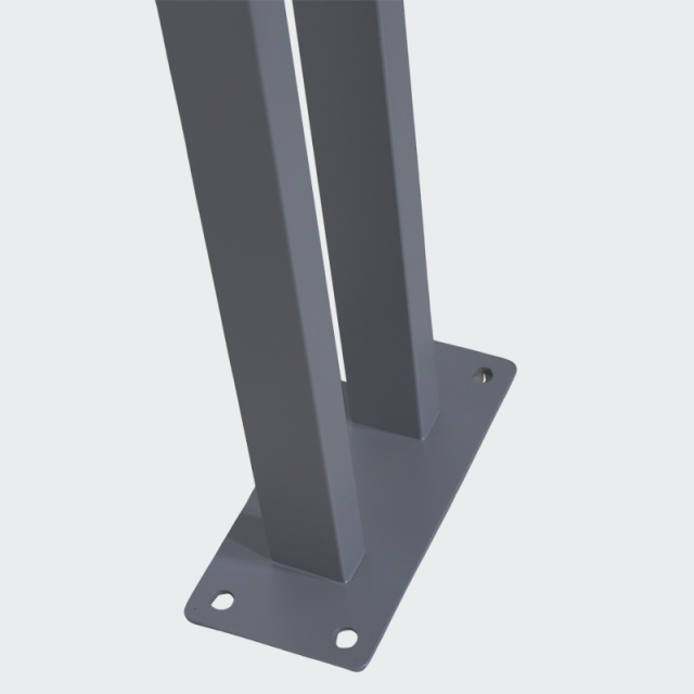 Minimalist Bike Rack - Dual-Pole Commercial Grade Parking Stand