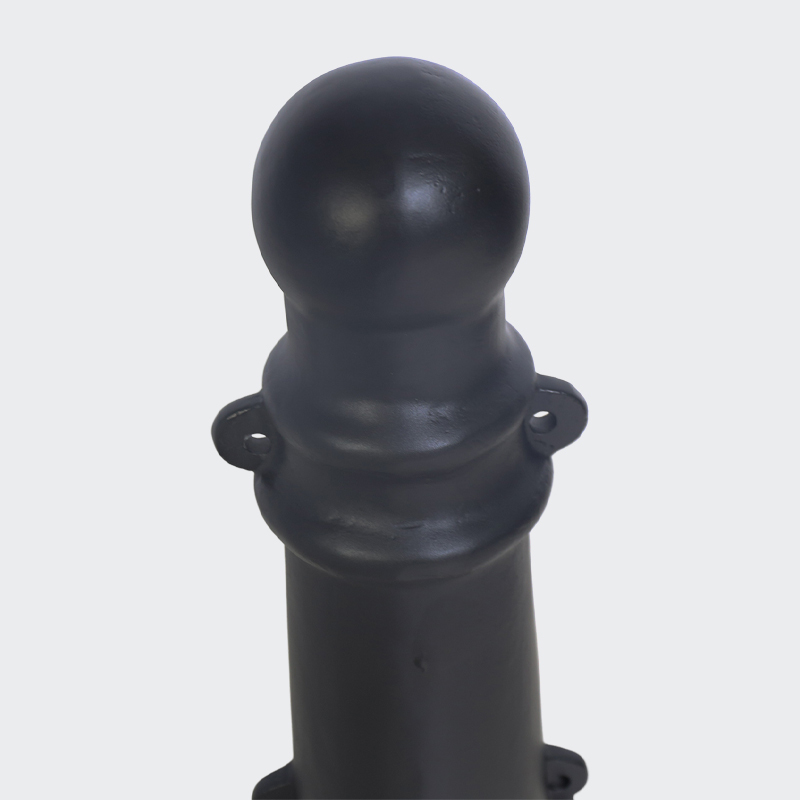 Roman Column Chain Barrier - Ornamental Cast Iron Safety Posts