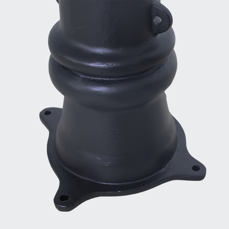 Roman Column Chain Barrier - Ornamental Cast Iron Safety Posts