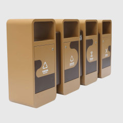 Smart 4-Classification Trash Can - Laser Sensor Recycling Station