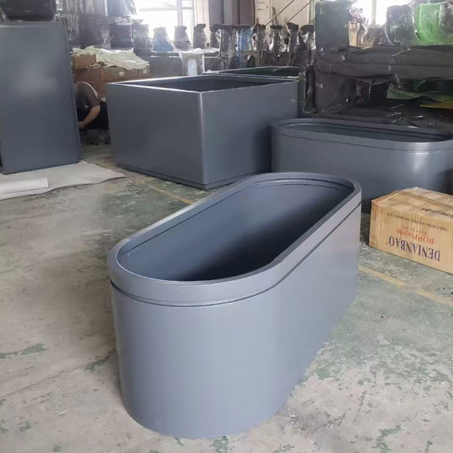 Metal Planter Box Powder Coated Stainless Steel Outdoor - Arlau