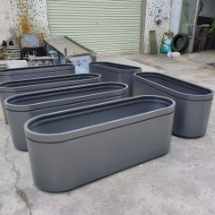 Metal Planter Box Powder Coated Stainless Steel Outdoor - Arlau