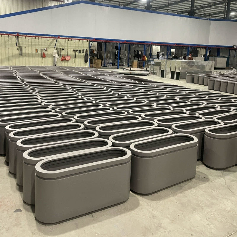 Metal Planter Box Powder Coated Stainless Steel Outdoor - Arlau