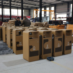 Smart 4-Classification Trash Can - Laser Sensor Recycling Station