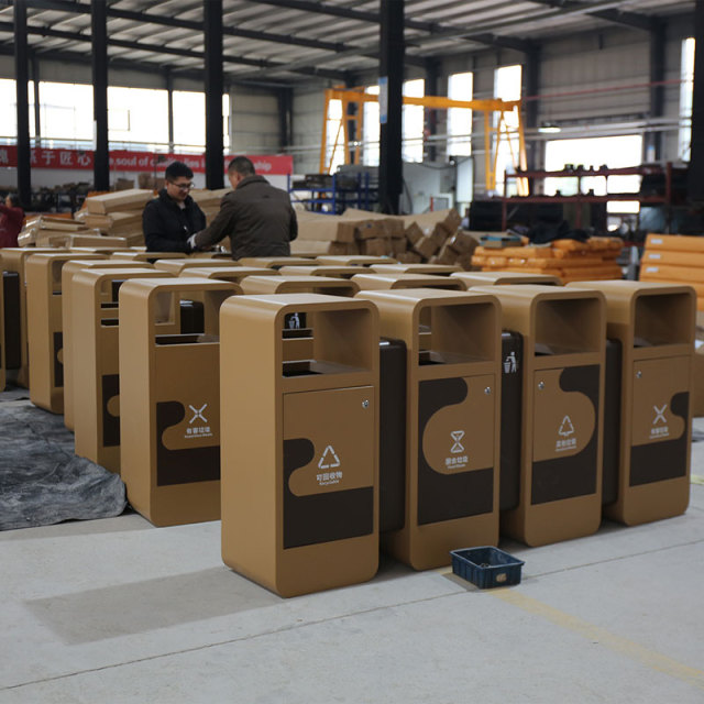 Smart 4-Classification Trash Can - Laser Sensor Recycling Station