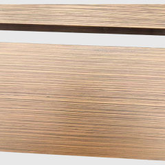 Stainless Steel Public Bench - 304/316 Frame  Composite Wood - Arlau