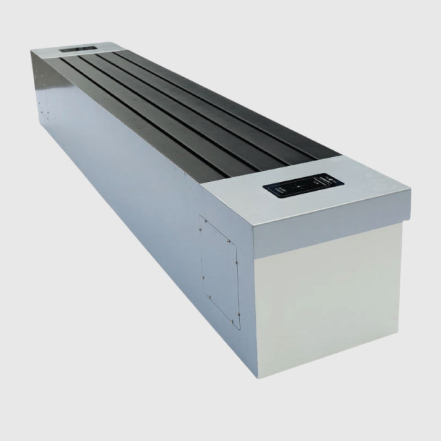 Solar Bench with Wireless Charging- RGB Lights Speaker