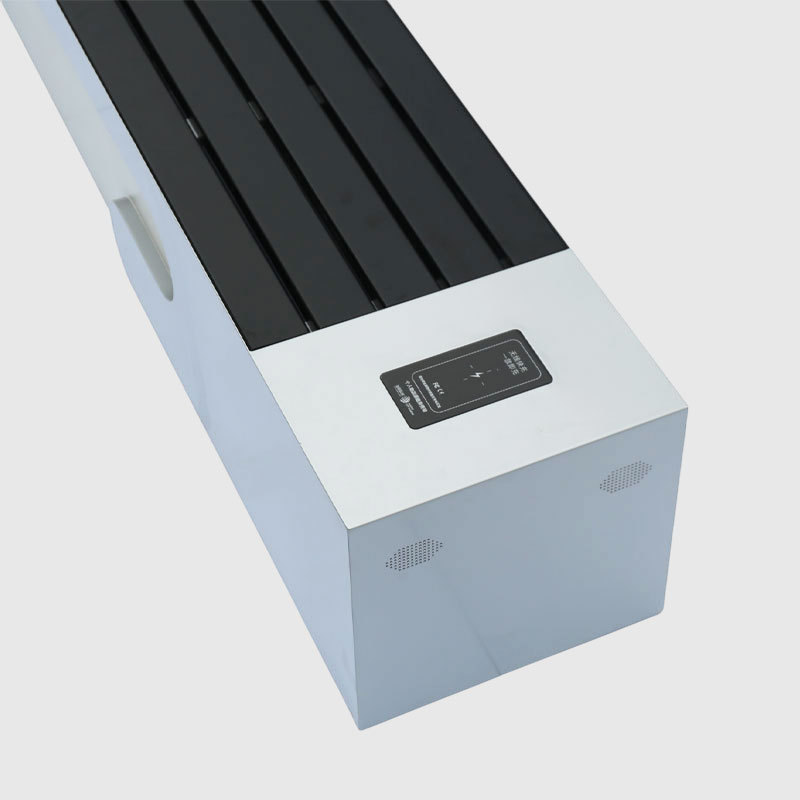Solar Bench with Wireless Charging- RGB Lights Speaker