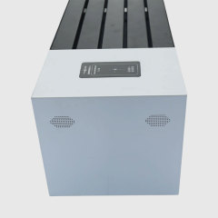 Solar Bench with Wireless Charging- RGB Lights Speaker