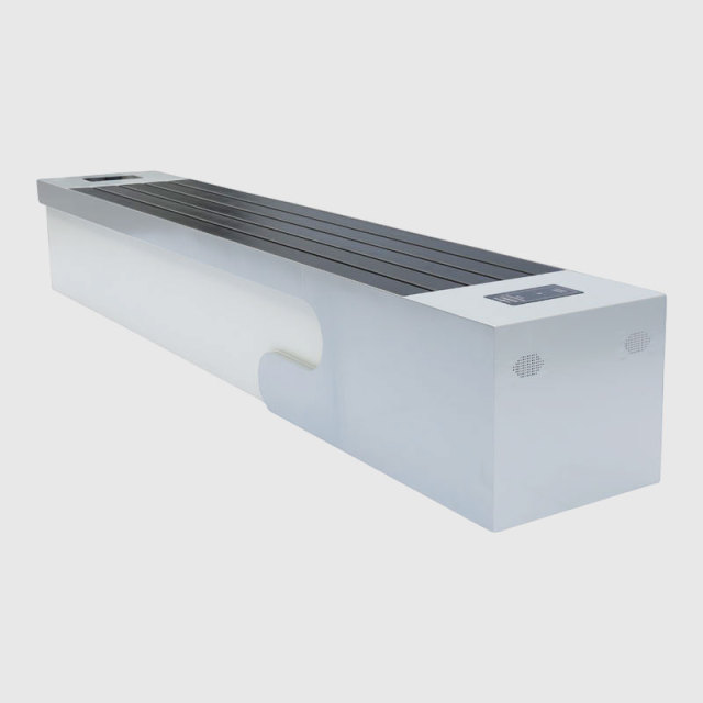 Solar Bench with Wireless Charging- RGB Lights Speaker