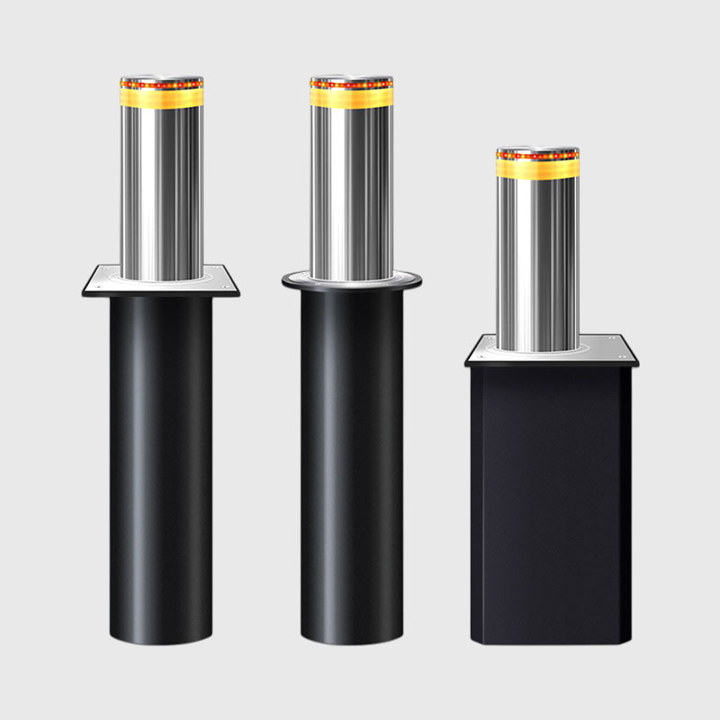 304 Stainless Steel Hydraulic Bollard - Automatic Access Control