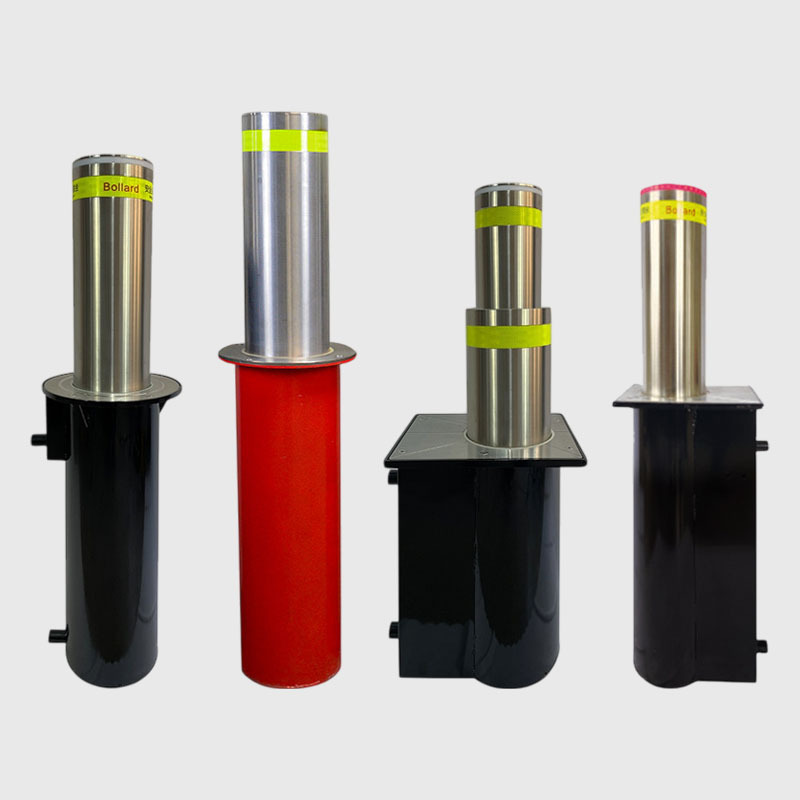 304 Stainless Steel Hydraulic Bollard - Automatic Access Control