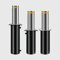 Automatic Bollard System - K-Rated 316 Stainless Steel Security Post