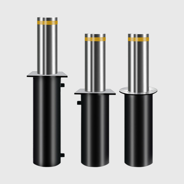 Automatic Bollard System - K-Rated 316 Stainless Steel Security Post