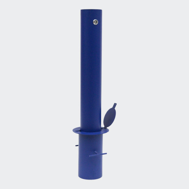 Lockable Retractable Bollard - Manual Parking Security Post