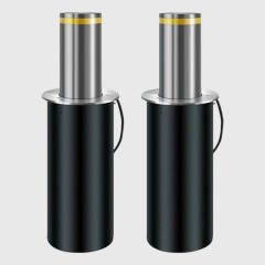 Automatic Bollard System - K-Rated 316 Stainless Steel Security Post