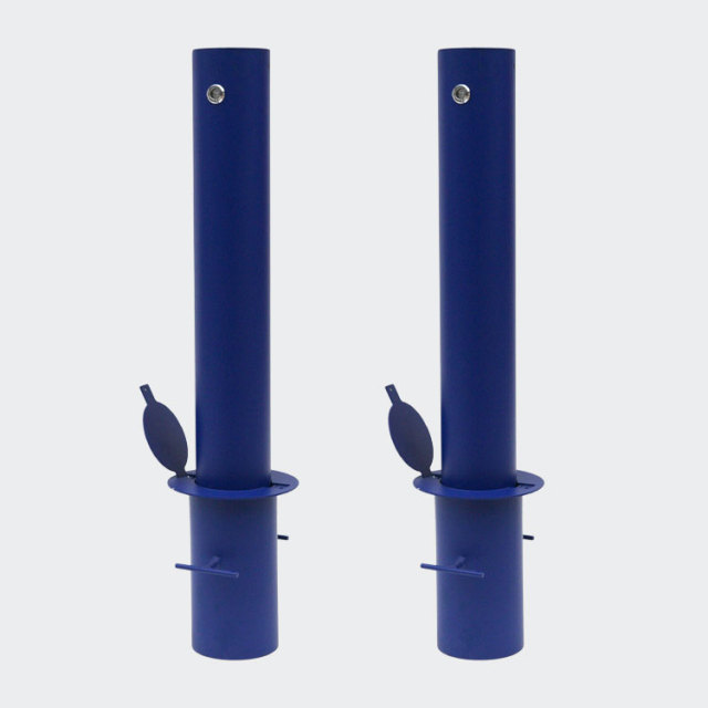 Lockable Retractable Bollard - Manual Parking Security Post