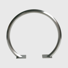 304 Stainless Steel Corrosion-Resistant Round Bicycle Rack