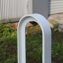 Cast Aluminum Bike Rack - Corrosion-Resistant Outdoor Stand for Public Spaces