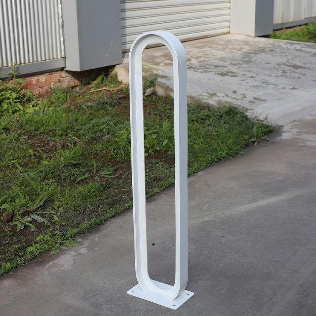 Cast Aluminum Bike Rack - Corrosion-Resistant Outdoor Stand for Public Spaces
