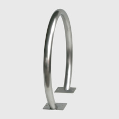 304 Stainless Steel Corrosion-Resistant Round Bicycle Rack