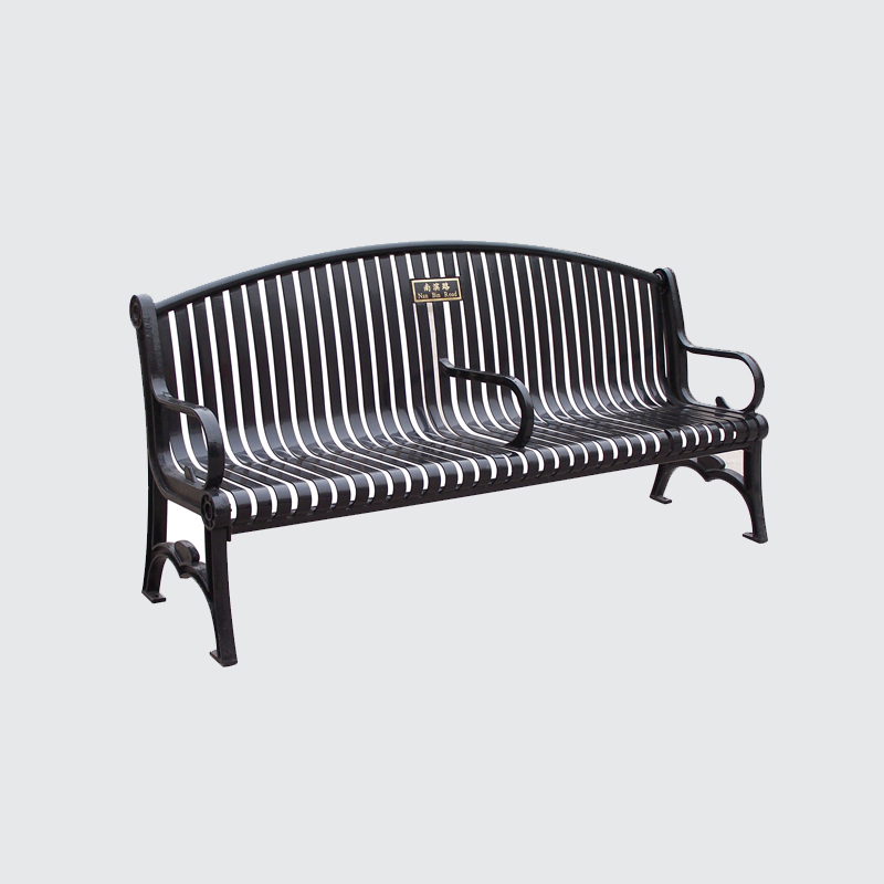 Cast Iron Park Bench - Heavy Duty Outdoor Commercial