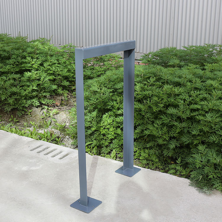 Square Bike Rack - Heavy-Duty Anti-Theft Square Stand for Two Bikes
