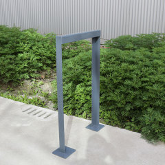 Square Bike Rack - Heavy-Duty Anti-Theft Square Stand for Two Bikes