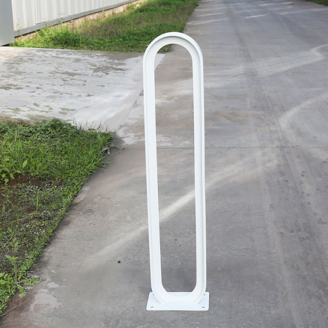 Cast Aluminum Bike Rack - Corrosion-Resistant Outdoor Stand for Public Spaces