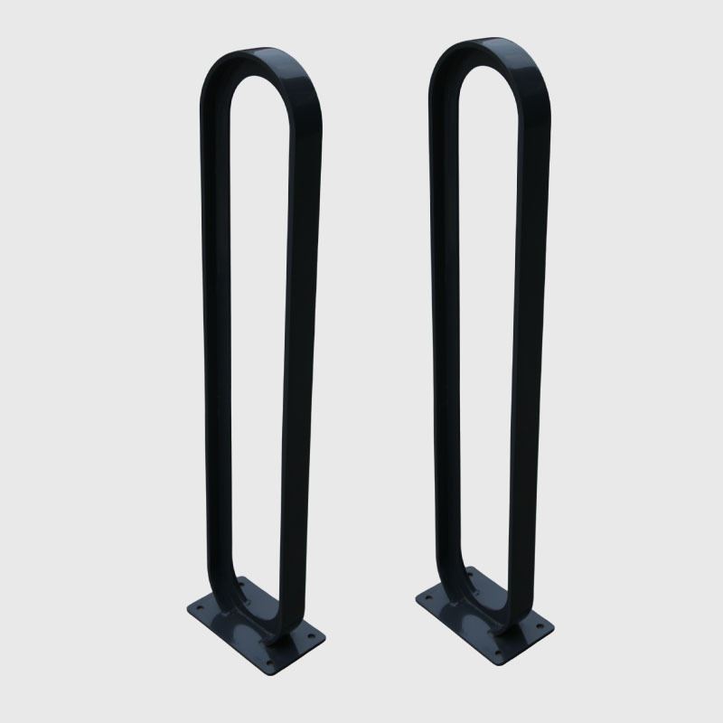 Cast Aluminum Bike Rack - Corrosion-Resistant Outdoor Stand for Public Spaces