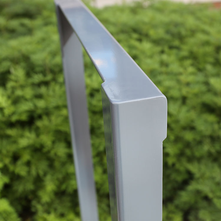 Square Bike Rack - Heavy-Duty Anti-Theft Square Stand for Two Bikes