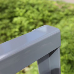 Square Bike Rack - Heavy-Duty Anti-Theft Square Stand for Two Bikes