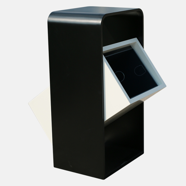 Industrial Outdoor Trash Can - Corrosion-Resistant Yalau