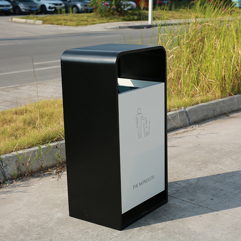Industrial Outdoor Trash Can - Corrosion-Resistant Yalau