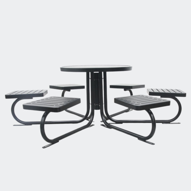 Weather Resistant Picnic Table for Parks and Schools - yalau