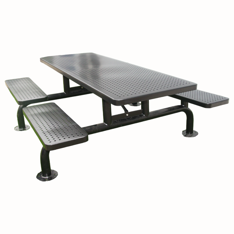 Heavy-Duty 8-Foot Picnic Table - Commercial Outdoor Bench Set
