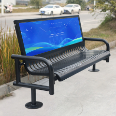Advertising Bench - Custom Billboard Park Bench-6ft