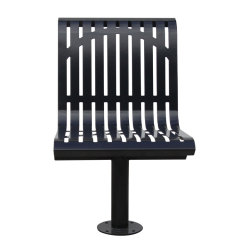 Outdoor Metal Chair - Heavy-Duty Powder-Coated Public Seating