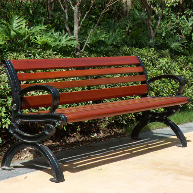 Composite Outdoor Bench – Weather Resistant Park Seating