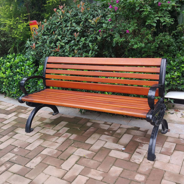 Composite Outdoor Bench – Weather Resistant Park Seating
