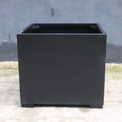 Black Metal Planter Box - Custom Sizes Stainless Steel