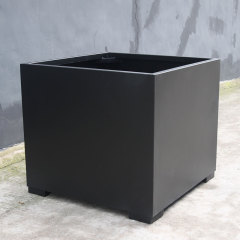 Black Metal Planter Box - Custom Sizes Stainless Steel