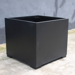 Black Metal Planter Box - Custom Sizes Stainless Steel