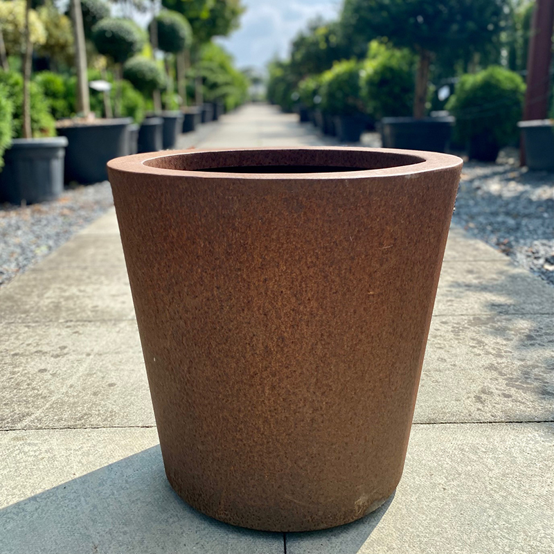 Steel Conical Planter for Outdoor Landscape Design Arlau