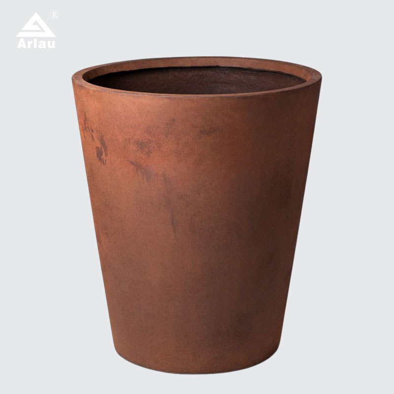 Steel Conical Planter for Outdoor Landscape Design Arlau