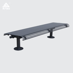 Yalau Galvanized Steel Bench - 1.8m Outdoor Park Bench Seating