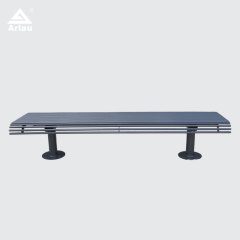 Yalau Galvanized Steel Bench - 1.8m Outdoor Park Bench Seating