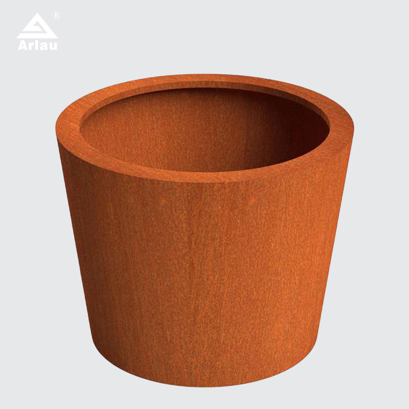 Steel Conical Planter for Outdoor Landscape Design Arlau