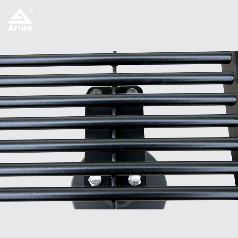 Galvanized Patio Bench - Powder Coated Commercial Seating